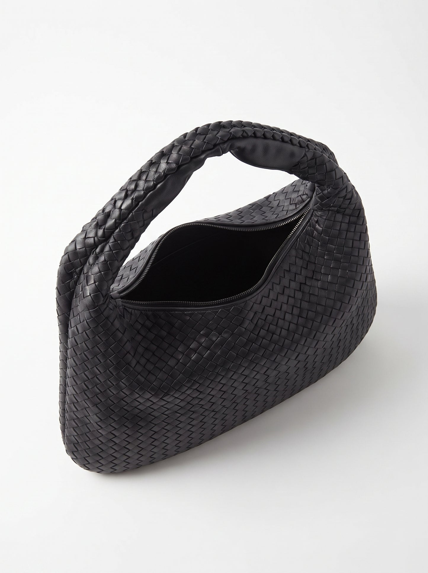 Woven Hobo Shoulder Bag