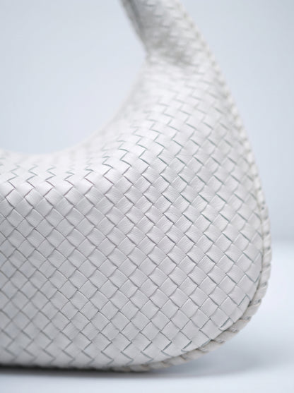 Woven Hobo Shoulder Bag