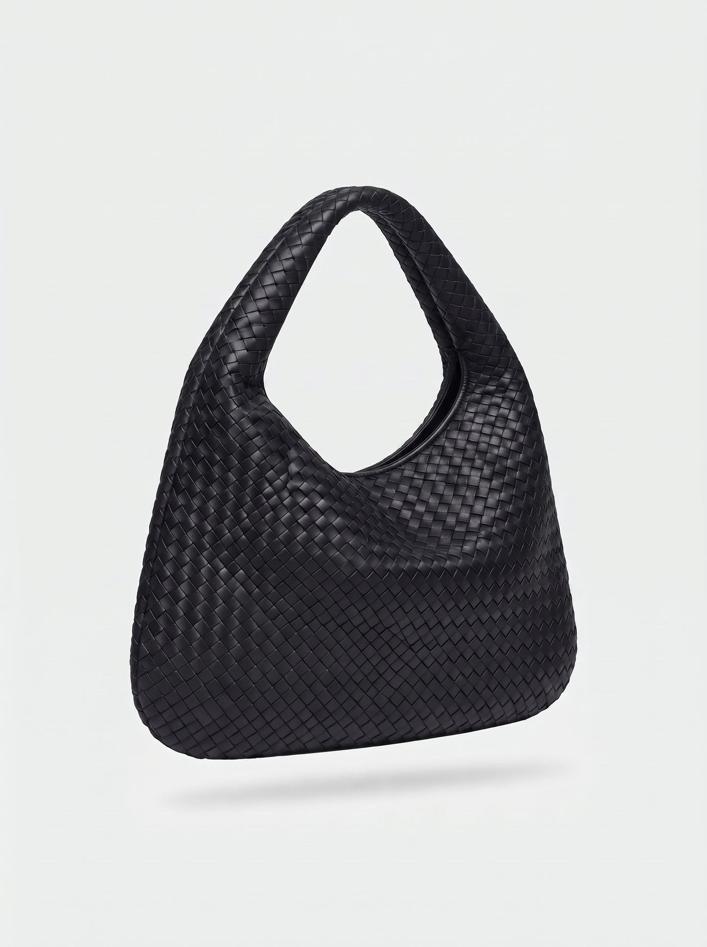 Woven Hobo Shoulder Bag