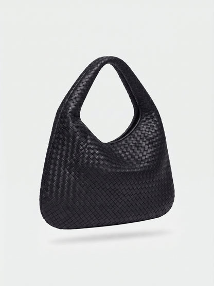 Woven Hobo Shoulder Bag